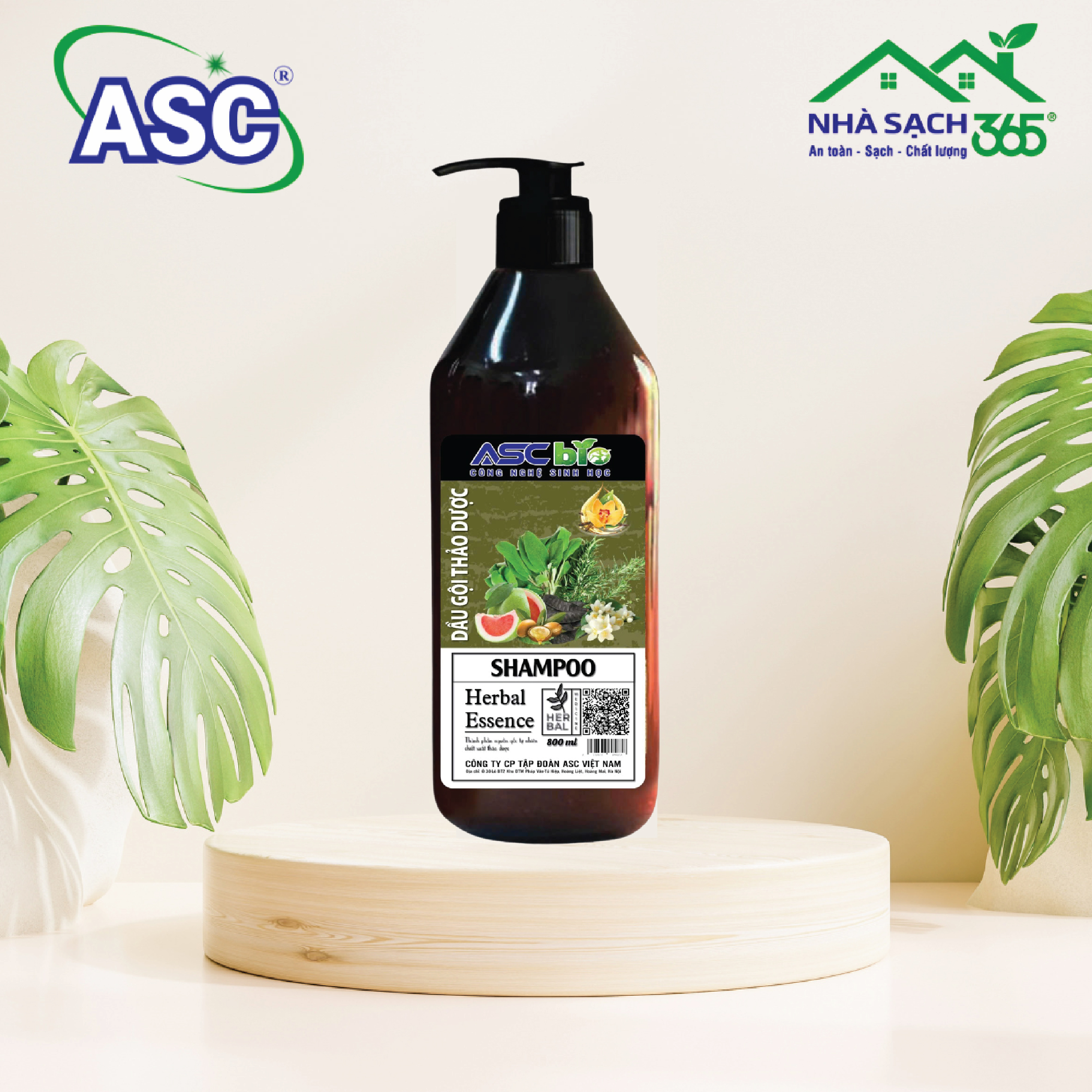 Dầu gội thảo dược ASC 800ml